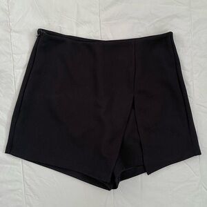 Shein Women’s Black Slit Hem Skort